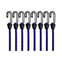 Cordas Elásticas De Alta Elasticidade De 60cm Com 8 Ganchos Duplos Em J Para Acessórios De Cordas Elásticas De Alta Elasticidade De 60cm Com 8 Ganchos Duplos Em J Para Acessórios De
