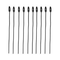 Cordas Elásticas De Látex Pretas De 56cm Para Bicicleta, Motocicleta, Bagagem, Carro, Lona, Camping,