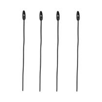 Cordas Elásticas De Látex Pretas De 56cm Para Bicicleta, Motocicleta, Bagagem, Carro, Lona, Camping,