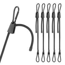 Cordas elásticas Masterwise, 6 peças, 91 cm, ajustáveis com ganchos