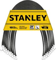 Cordas Elásticas STANLEY S300421 - Pretas, 21cm, Borracha para Todos os Climas (Pacote com 10) Cordas Elásticas STANLEY S300421 - Pretas, 21cm, Borracha para Todos os Climas (Pacote com 10)
