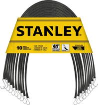 Cordas Elásticas STANLEY S300441 - Pretas, 41cm, Borracha para Todos os Climas (Pacote com 10)