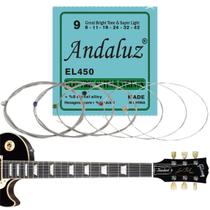 Cordas Guitarra Andaluz EL450 0.09 - Durabilidade e Timbre+
