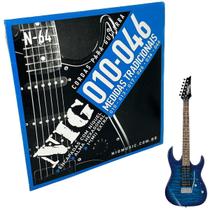 Cordas Guitarra Profissional Nig 10-46 + Palheta + Corda E - Nig N64