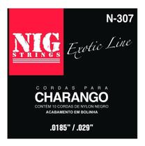 Cordas Nig Para Charango Boliviano Nylon Preto - N307