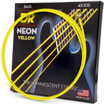Cordas para baixo DR Strings HI-DEF NEON NYB-45