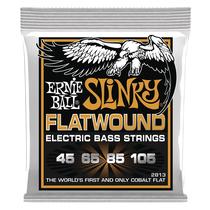 Cordas para baixo Ernie Ball Hybrid Slinky Flatwound 45-10