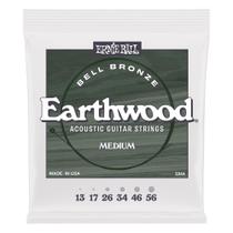 Cordas para guitarra acústica Ernie Ball Earthwood Bell Bronze