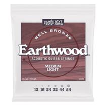 Cordas para guitarra acústica Ernie Ball Earthwood Bell Bronze