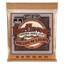 Cordas para guitarra acústica Ernie Ball Earthwood Medium Light