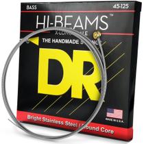 Cordas para guitarra baixo DR Strings HI-BEAMS em aço inoxidável