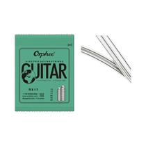 Cordas Para Guitarra Elétrica Série RX Em Aço Carbono Hexagonal, Conjunto De 6 Cordas Orphee Com Cordas Para Guitarra Elétrica Série RX Em Aço Carbono Hexagonal, Conjunto De 6 Cordas Orphee Com