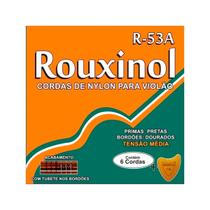 Cordas Rouxinol Encordoamento Nylon/Preto Violão R53A