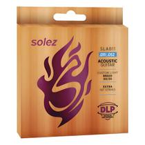 Cordas Violão Aço 011 Solez Som Forte Brilhante Resistente Profissional Cordas Violão Aço 011 Solez Som Forte Brilhante Resistente Profissional
