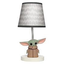 Cordeiros e Hera Star Wars A Criança / Bebê Yoda Nursery Lamp com sombra e lâmpada