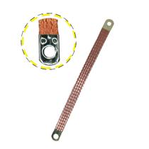 Cordoalha 30cm Universal Bateria Terra Negativo 2 Terminais