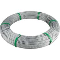 Cordoalha Para Curral Vonder 250 Metros 7 Fios Aço Carbono 6,4 Mm Tripla Galvanização Anticorrosiva Cordoalha Para Curral Vonder 250 Metros 7 Fios Aço Carbono 6,4 Mm Tripla Galvanização Anticorrosiva