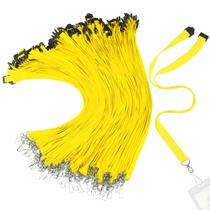 Cordões Breakaway Patelai, 60 unidades com gancho J para crachás de identificação