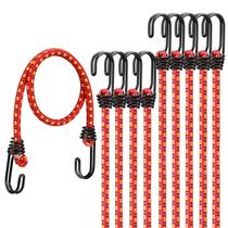Cordões elásticos ELEAD Elastic 24 x 10 unidades, resistentes com ganchos