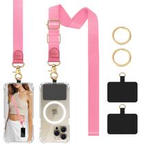 Cordón Ajustable Antirrobo para Teléfono TiMOVO en Rosa para Cruzar el Cuerpo Cordón Ajustable Antirrobo para Teléfono TiMOVO en Rosa para Cruzar el Cuerpo