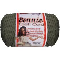Cordón trenzado Bonnie Craft de 6 mm de grosor y 91 m de longitud color gris humo Cordón trenzado Bonnie Craft de 6 mm de grosor y 91 m de longitud color gris humo