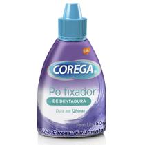 Corega Pó Fixador Para Dentaduras 12 Horas 50g Corega Pó Fixador Para Dentaduras 12 Horas 50g