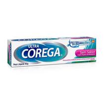 Corega Ultra Creme Fixador Sem Sabor Com 40G Corega Ultra Creme Fixador Sem Sabor Com 40G