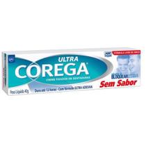 Corega Ultra Creme S/Sabor 40G - GLAXO Corega Ultra Creme S/Sabor 40G - GLAXO