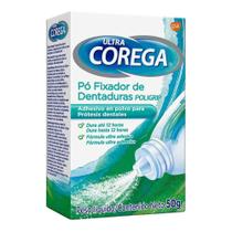 Corega Ultra Pó Fixador Para Dentaduras 12 Horas 50G Corega Ultra Pó Fixador Para Dentaduras 12 Horas 50G