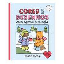 Cores e desenhos para aquecer o coração Novo Lançamento Livro de colorir oficial Bobbie Goods