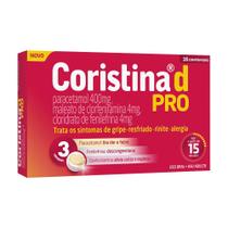 Coristina D Pro Com 16 Comprimidos 4+4+400mg - Hypera