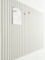 Cork Board VIVELDA Large Felt Bulletin Board, pacote com 12 unidades Ivory Tan
