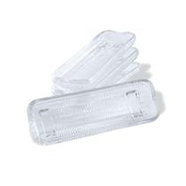 Corn Dishes HIC Kitchen Prensed Decorative Glass, conjunto de 4