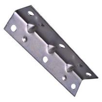 Corner Brace National Hardware Zinc 9 x 2 cm com parafusos (pacote com 4)