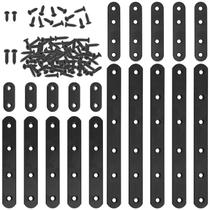 Corner Braces Hilitchi Straight em aço inoxidável, pacote com 20