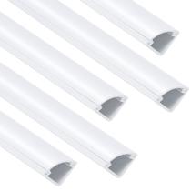 Corner Cable Concealer ZhiYo 85cm para 1 fio - branco x5