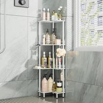 Corner Shower Caddy Standing Consumest em aço inoxidável