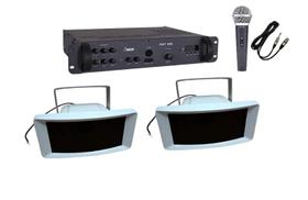 Corneta Chamada de Alunos CAP-4 FSaudio Par + Amp BT + Mic Corneta Chamada de Alunos CAP-4 FSaudio Par + Amp BT + Mic