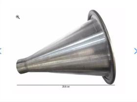Corneta De Alumínio Cone Longo Médio De Rosca D200 D250x Corneta De Alumínio Cone Longo Médio De Rosca D200 D250x