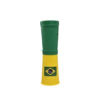 Corneta Plástica do Brasil 17 cm - Celebração Copa do Mundo Corneta Plástica do Brasil 17 cm - Celebração Copa do Mundo