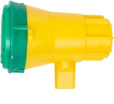 Corneta super barulho / mini vuvuzela verde-amarelo - ALDT