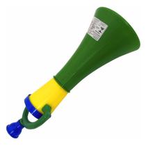 Corneta Super Som Verde e Amarelo - 30cm Corneta Super Som Verde e Amarelo - 30cm