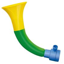 Corneta Vuvuzela Berrante N.4 Verde Amarela E Azul Torcida Copa Do Mundo