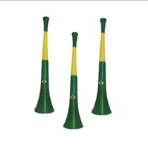 Corneta Vuvuzela Brasil 40Cm Verde Amarela Copa Mundo Torcida Futebol Estadio Carnaval Festa Evento