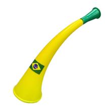 Corneta Vuvuzela Copa Brasil Buzina Torcida Verde Amarela