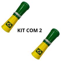 Corneta vuvuzela de assoprar com 2 Tamanho G Corneta vuvuzela de assoprar com 2 Tamanho G