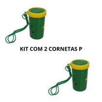 Corneta vuvuzela de assopro tamanho P KIT COM 2 UNIDADES Corneta vuvuzela de assopro tamanho P KIT COM 2 UNIDADES
