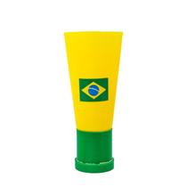 Corneta Vuvuzela Média Brasil Copa Do Mundo Verde E Amarela - Shop Mix