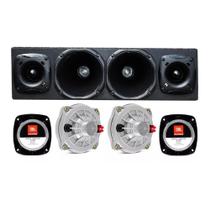 Corneteira com 2 Drivers D250-x + 2 Tweeters St200 400wrms