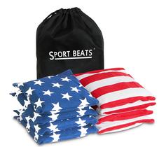 Cornhole Bags SPORT BEATS, conjunto de 8 regulamentos para todos os climas Cornhole Bags SPORT BEATS, conjunto de 8 regulamentos para todos os climas